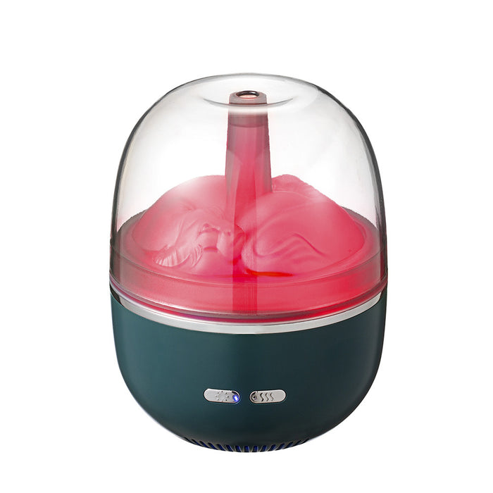 Värmekällan Aroma diffuser med skiftande färgljus och fin dimma