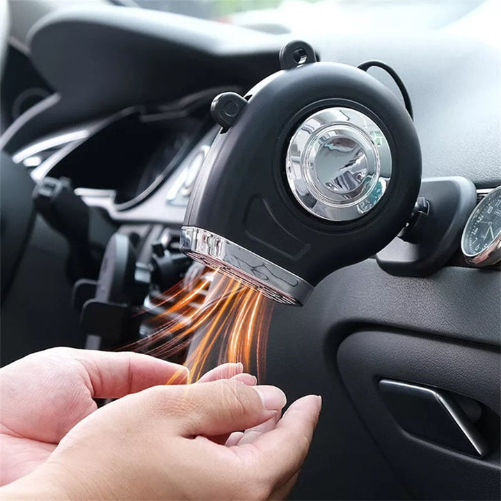 Värmekällan™ Bilvärmare 12V med 360° fäste och justerbart handtag