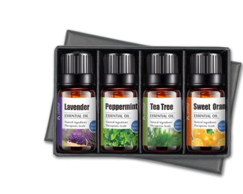 Aromdiffuser med flammeffekt och dimma, ultraljud och LED
