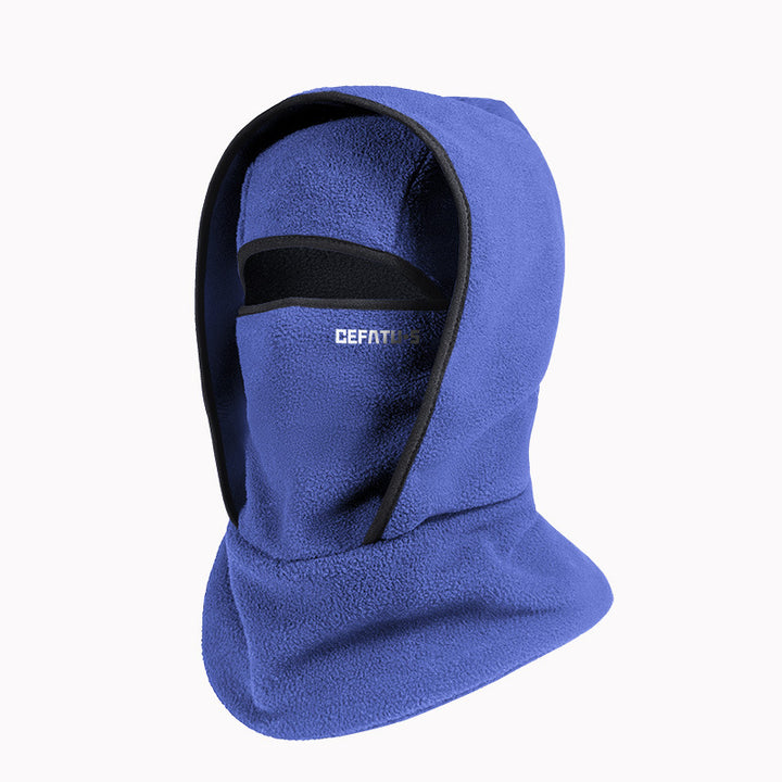 Balaklava i fleece med öppning för ögonen