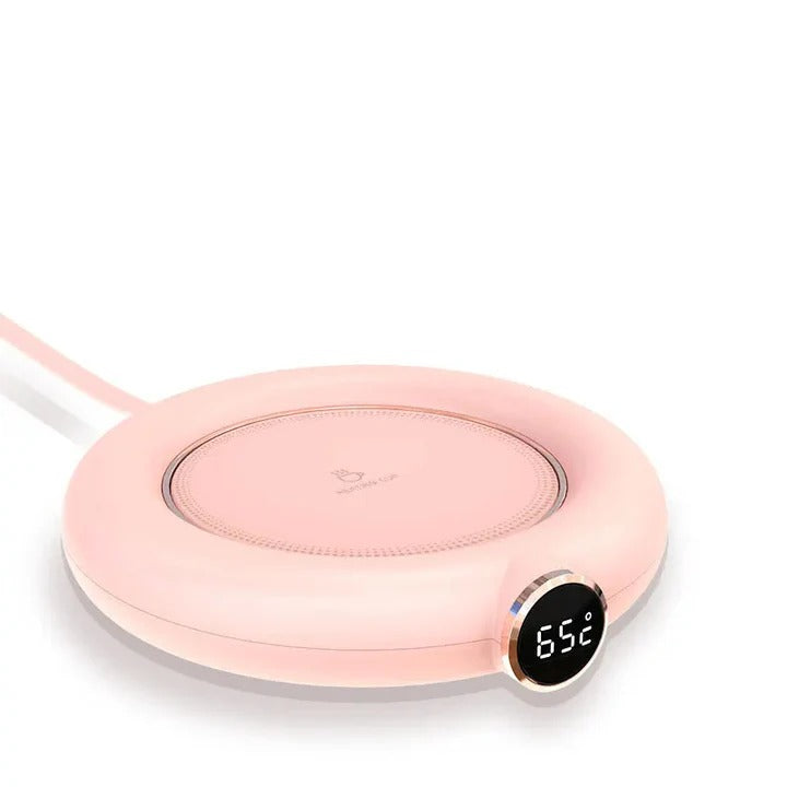 Värmekällan™ Smart muggvärmare med digital display och tre temperaturer