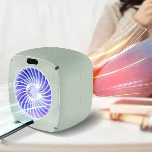 Värmekällan™ Mini-värmare 450–800 W för skrivbordet