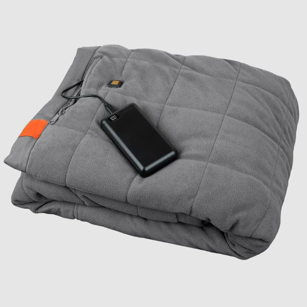 Värmekällan™ Uppvärmd utomhusfilt med inbyggd powerbank och 3 zoner