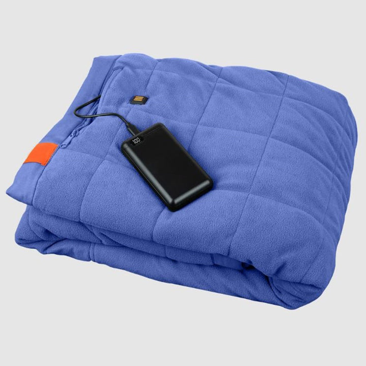 Värmekällan™ Uppvärmd utomhusfilt med inbyggd powerbank och 3 zoner