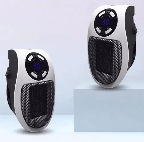 Värmekällan™ Digital minivärmare 500W med LED-display och timer