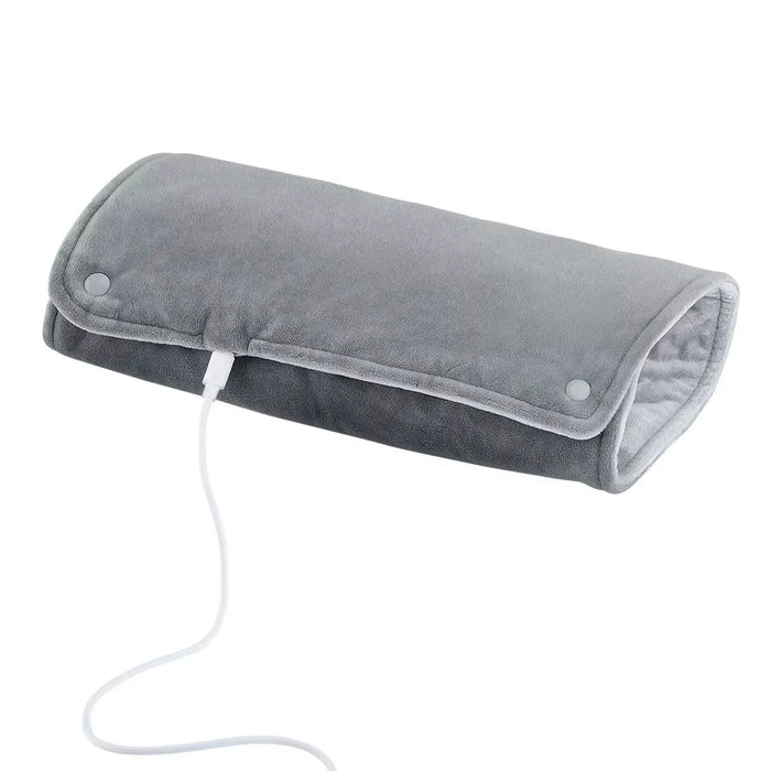 Värmekällan™ USB-värmedyna i mjuk mikroplysch, tvättbar i maskin